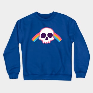 Rainbow Skull Crewneck Sweatshirt